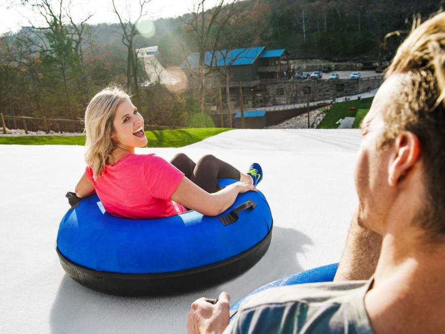 Snowflex Tubing Park at Wolfe Mountain Explore Branson